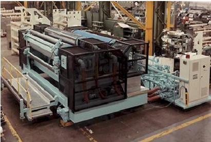 Davis-Standard Cast Film Wet Embossing BiTrac Unit